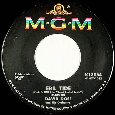 David Rose - The Stripper / Ebb Tide [7'' 45 rpm Single] MGM K13064