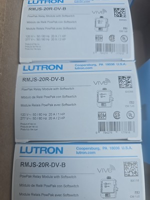 LUTRON RMJS-20R-DV-B Power Pak Relay Module