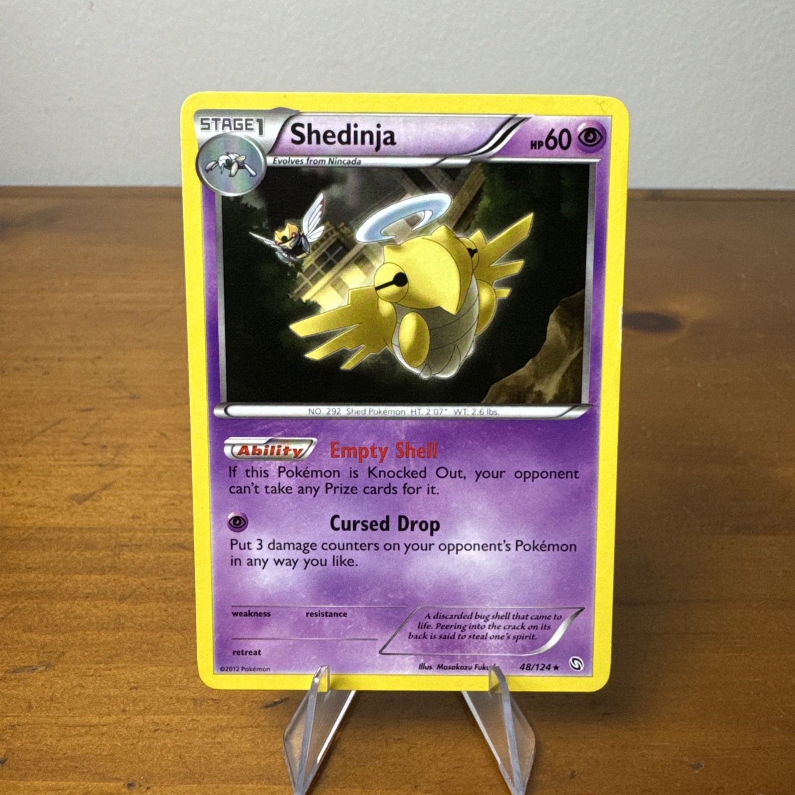 Shedinja 48/124 Dragons Exalted LP EN-1495
