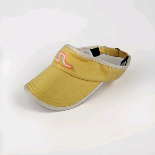 J.Lindeberg Golf Visor Yellow Adjustable Superb Condition ⛳️ - Picture 3 of 6