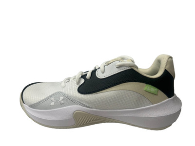 Under Armour Lockdown 7 Basketballschuhe Für Herren Weiß UK 7 US 8 EU 41