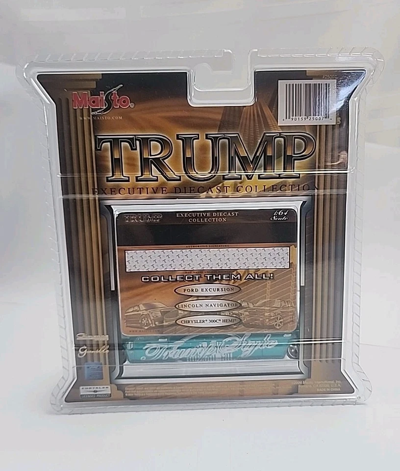 Trump Maisto Executive Diecast Collection Chrysler 300C 1:64 Scale DIECAST  - Image 4 of 4