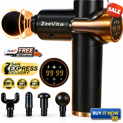 99 Speed Massage Gun Deep Tissue, Muscle Percussion Massager For Back Whole Body