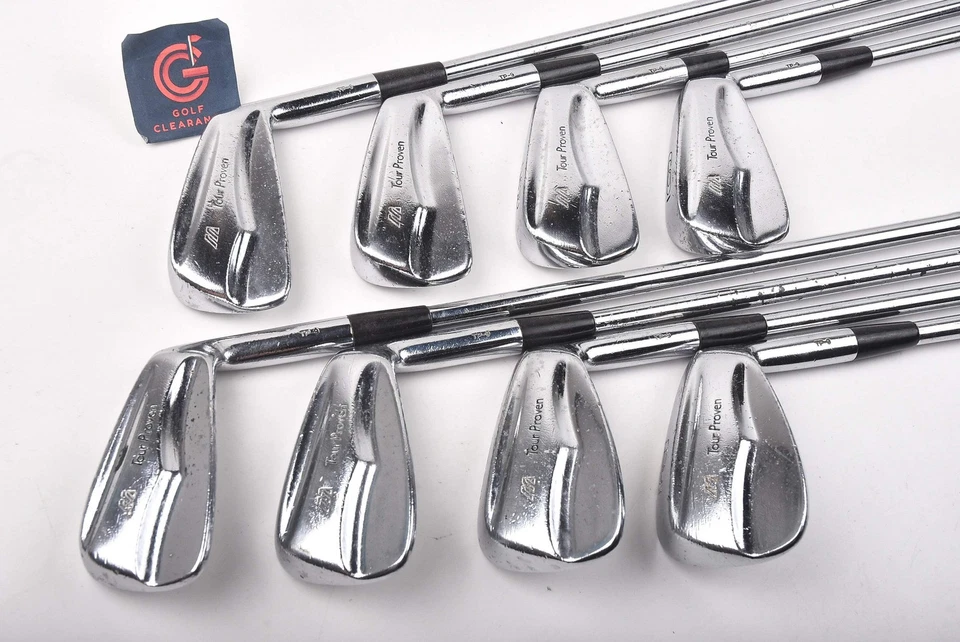 Mizuno TP-9 Irons / 3-PW / Regular Flex Dynamic Gold Shafts / Light Rusting On H - Image 2 of 4