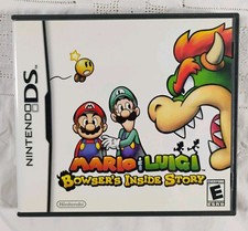 Mario & Luigi Bowser's Inside Story Nintendo DS Complete CIB Tested Clean