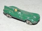 Matchbox Lesney 41 A Jaguar D Type racing car, green, metal wheels,