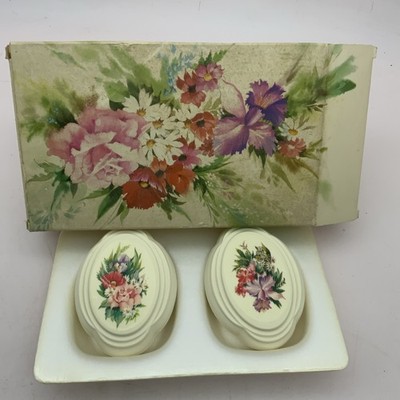 Vintage Avon Seife Geschenkset Country Bouquet Collection 80er Retro