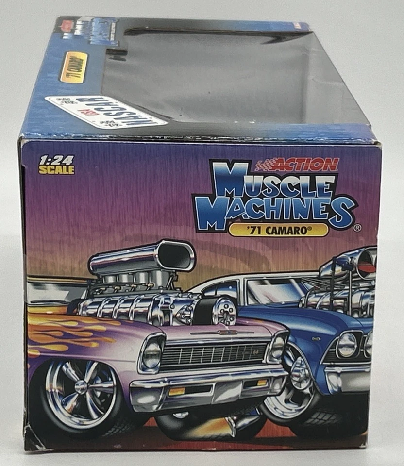 Muscle Machines NASCAR #3 Dale Earnhardt '71 Camaro 1/24 Scale - Free Shipping - Image 4 of 4