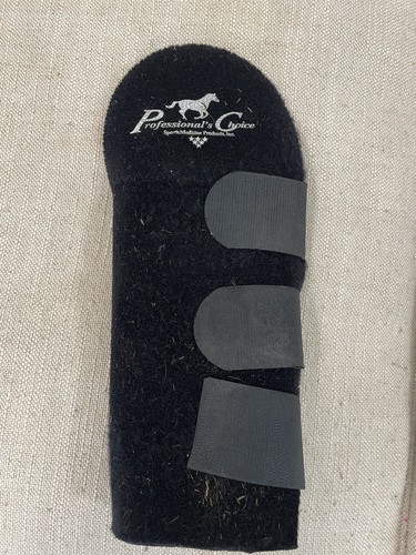 Professionals Choice Black Equine Tail Wrap Universal Size 