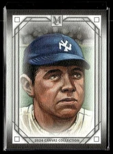 L15,077 -  2024 Topps Museum Canvas Collection Reprints #CCR24 Babe Ruth