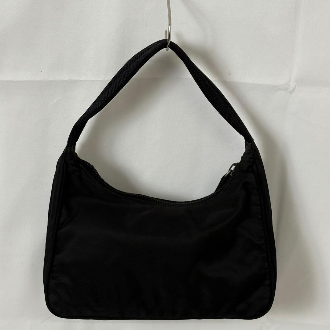 Prada Nylon Black Pouch Vintage Authentic thumbnail 4