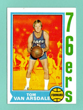 1974 Topps #20 Tom Van Arsdale EX-MT Philadelphia 76ers