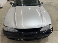 94-98 Ford Mustang Front Hood Bonnet Silver Yn 94-98 Ford Mustang Front Hood Bonnet Silver Yn