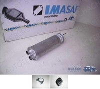 Imasaf Auspuff Msd, Mitteltopf für Citroen BX + Break 1.1/1.4/1.5/1.6/1.9/1.9D
