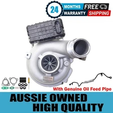 Upgrade Billet Turbo Charger&Oil Feed Pipe For Kia Carnival D4HB 2.2L 2009