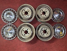 Hub Diameter Approx. 73Mm Nissan Skyline C10 Genuine Wheel Hubcap Set Of 4