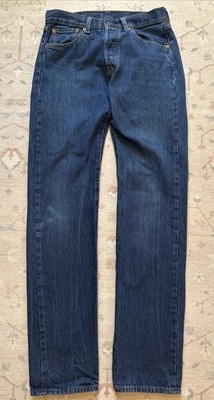 Women s Levi s 501 Jeans Ridgid Indigo 29 X 34 (actual 29 X 33.5)