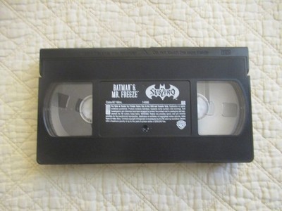 Batman & Mr. Freeze Subzero (VHS) (See Pics)
