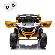 12V Kids Ride On Car UTV Truck 2-Seater Battery Power Wheels with Remote Control
