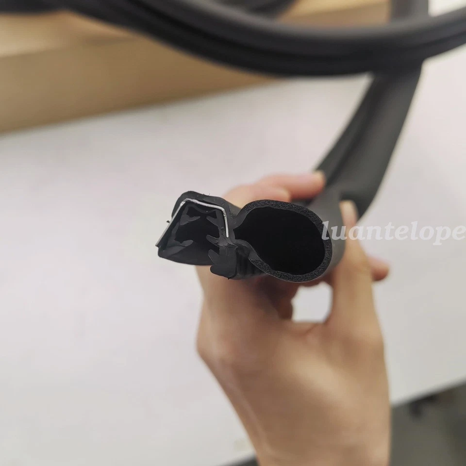 Front Door Weatherstrip Seal LH or RH Side for 07-14 Chevy Silverado GMC Sierra - Image 4 of 4