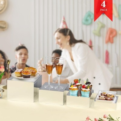 Buffet Setzstufen Acryl Display Setzstufen Ständer Modern Brunch Multifunktional Gebäck