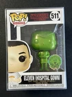 1/1 Limited Edition Stranger Things Eleven Hosp Gown Gold Panda Club Funko Pop