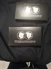 2023 Morgan and Peace Dollar Reverse Proof Two-Coin Set with COA, Box, 23XS