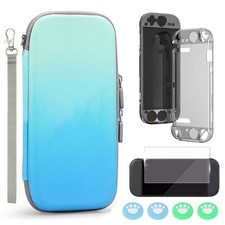 Gaming Console Shockproof Guard Case Screen Protector Joystick Caps Set for NSW2