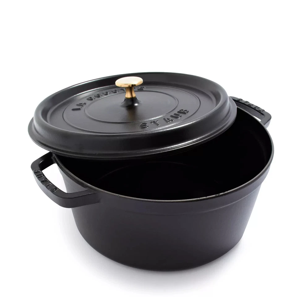Staub Cast Iron 4 qt, Round, Dutch Oven All Color