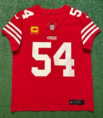 Fred Warner San Francisco 49ers Red Nike Vapor F.U.S.E. Elite