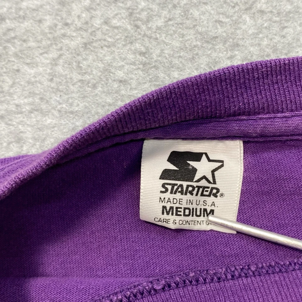 Camiseta De Colección Starter Diamondbacks Púrpura Para Hombre Talla M MLB Gráfico Hecha en EE. UU. Foto 4 de 4