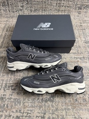 Größe 10 - New Balance 1000 grau weiß M1000JC
