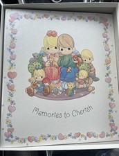 Hallmark Precious Moments Photo Album / Scrapbook   Memories To Cherish  1998