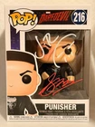 Funko Pop! Daredevil Punishier #216 Signed By Jon Bernthal & Gerry Conway JSA