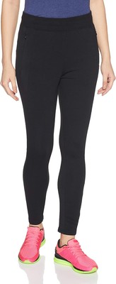 PUMA Damen Evo Curved Sweat Hose Leggings, schwarz, M, D38