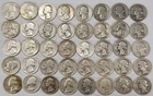 Silver Washington Quarters Full Roll (40)  90% Silver Mixed Dates 1934 -1964