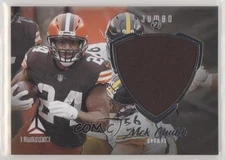 2021 Panini Luminance Jumbo Relics Nick Chubb #JM-NC 0g83