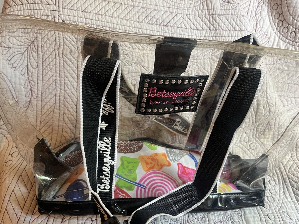 Backpack Betsey Johnson Clear Tote Betsey Johnson Daisy Clear