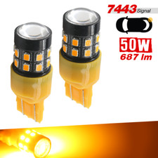 7443 7440 Led Amber Yellow Turn Signal Parking Or Drl Light Bulbs 7443 7440 Led Amber Yellow Turn Signal Parking Or Drl Light Bulbs