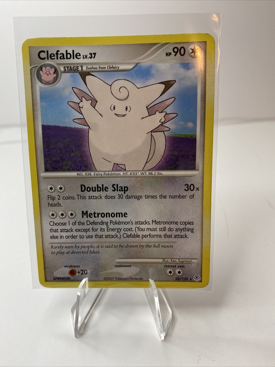 英語版初期　ポケモンカード　Clefable holo Oryginalna-Karta-Pokemon-