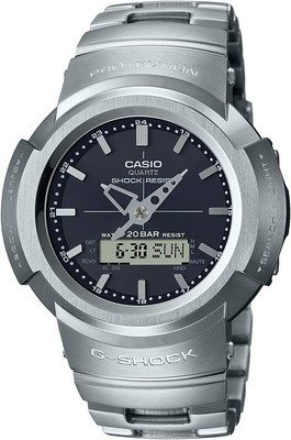 CASIO Mens Watch G-Shock AWM-500D-1A Silver