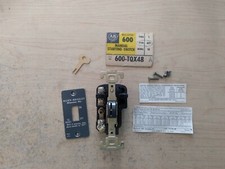 NEW ALLEN-BRADLEY 600-TQX48 1 POLE KEY OPERATED  MANUAL MOTOR STARTER