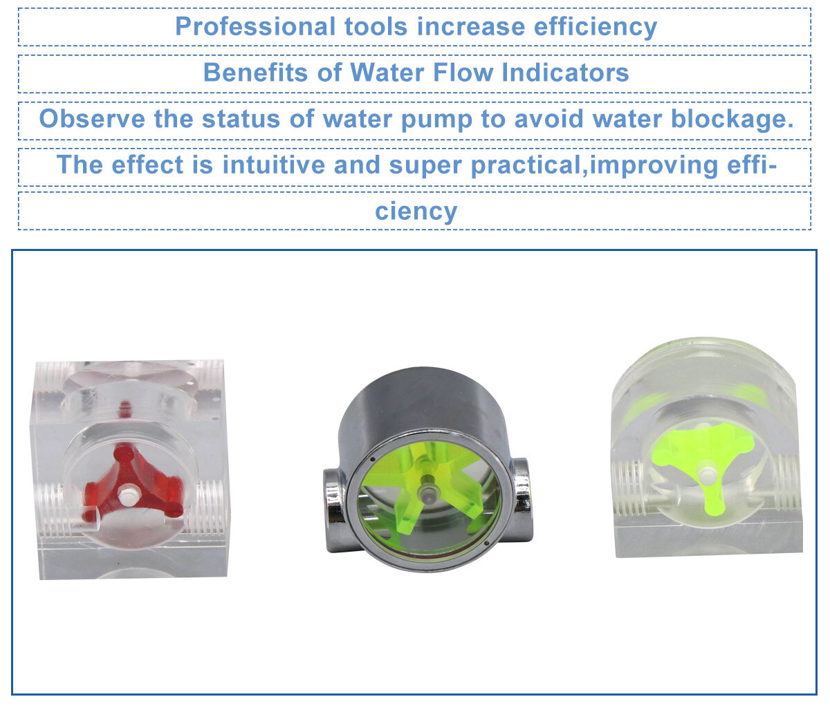 Webtec In-Line Flow Indicator, 3/4 NPSF Port, 6000 Psi, 4-48 GPM - Foto 8