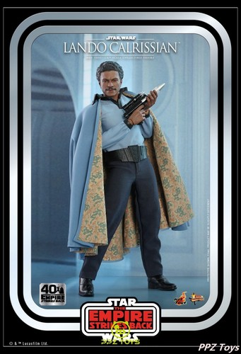 1/6 Hot Toys Star Wars The Empire Strikes Back Lando Calrissian Figure MMS588 - Picture 4 of 17