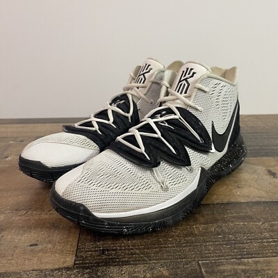 Nike Kyrie 5 Oreo Size 15 Mens Grey Black White 2019 AO2918-100