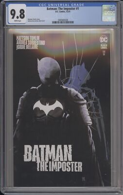 BATMAN: THE IMPOSTER #1 - CGC 9.8 - DC BLACK LABEL | eBay