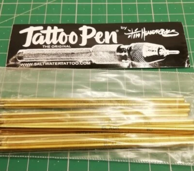 BUZZSTOP TATTOO SKIN PEN INK REFILLS SALTWATER BRAND BLACK RED PINK PURPLE GREEN ORANGE