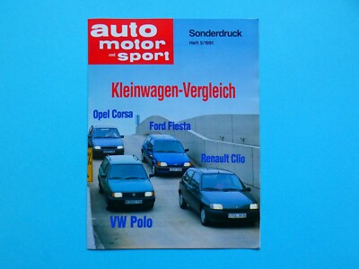 Brochure/Custom Print-Auto Motor und Sport-Comparison Test-VW Polo Fox 1.3
