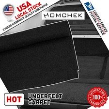 1.8M x 1M Black Thick Subwoofer Speaker Felt Fabric Carpet Craft Auto Liner