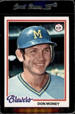 1978 Topps #24 Don Money Milwaukee Brewers - Nice Card